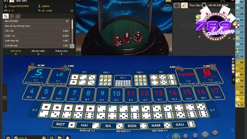 Sơ lược về game hấp dẫn Sicbo 789Club