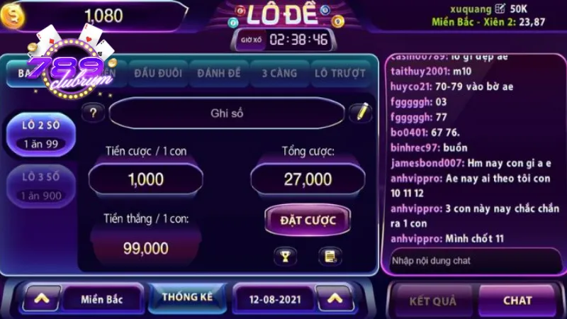 Cách tham gia chơi Lô Đề online tại 789club