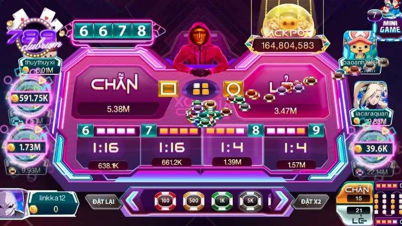 Tổng quan về tựa game xóc đĩa con mực