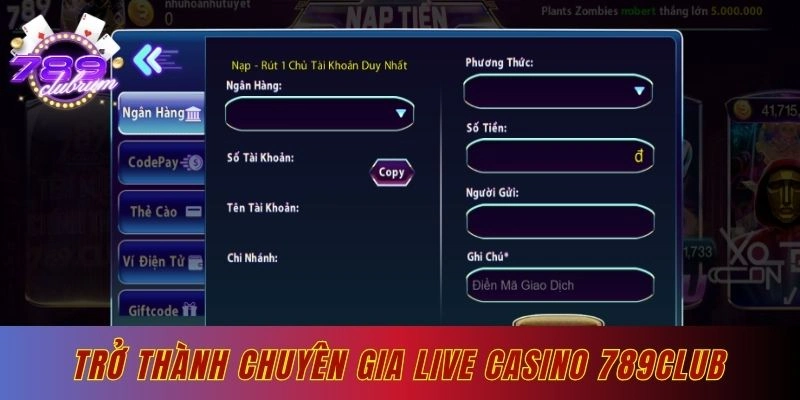 Tuyệt chiêu thắng tiền khi tham gia các sảnh live