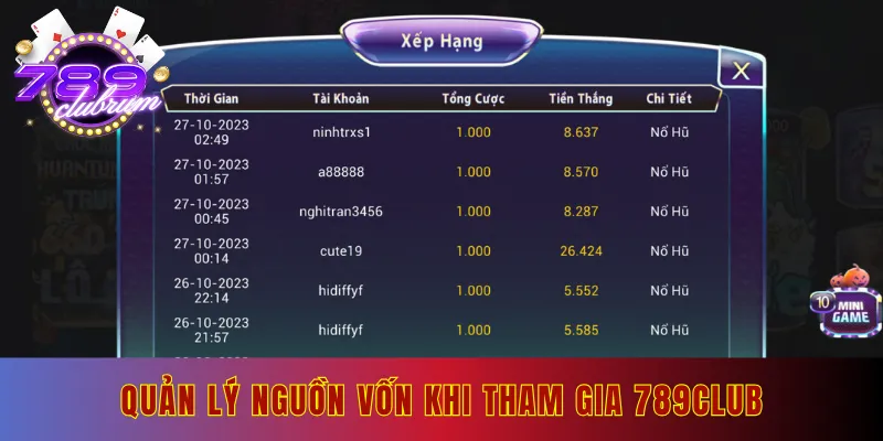 Lưu ý khi tham gia game Trên Dưới tại 789club